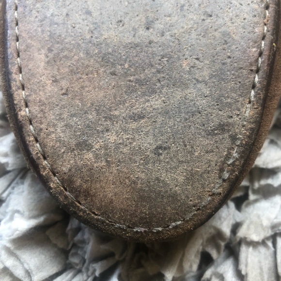 Y2K VTG MiU miU pRaDA 9 EUC Moccasin LoaFers  GoRG Worn 9.5 39.5 Flats Ballet - Picture 8 of 13